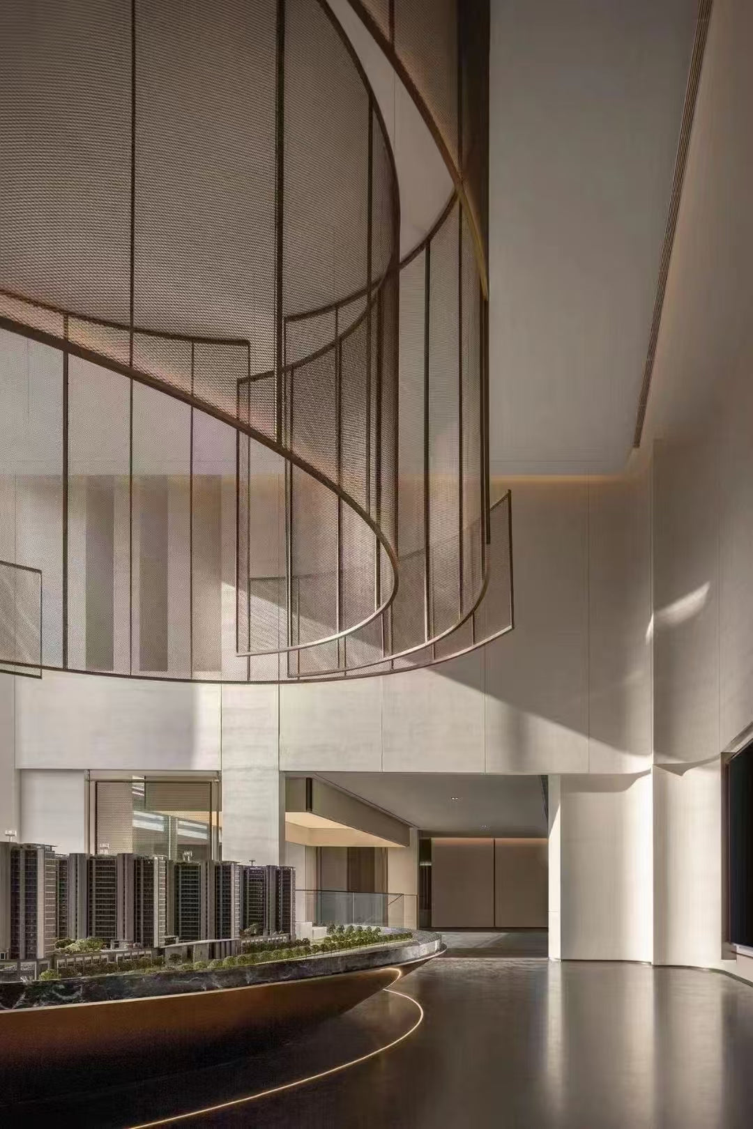 High-end residential large sand table lights