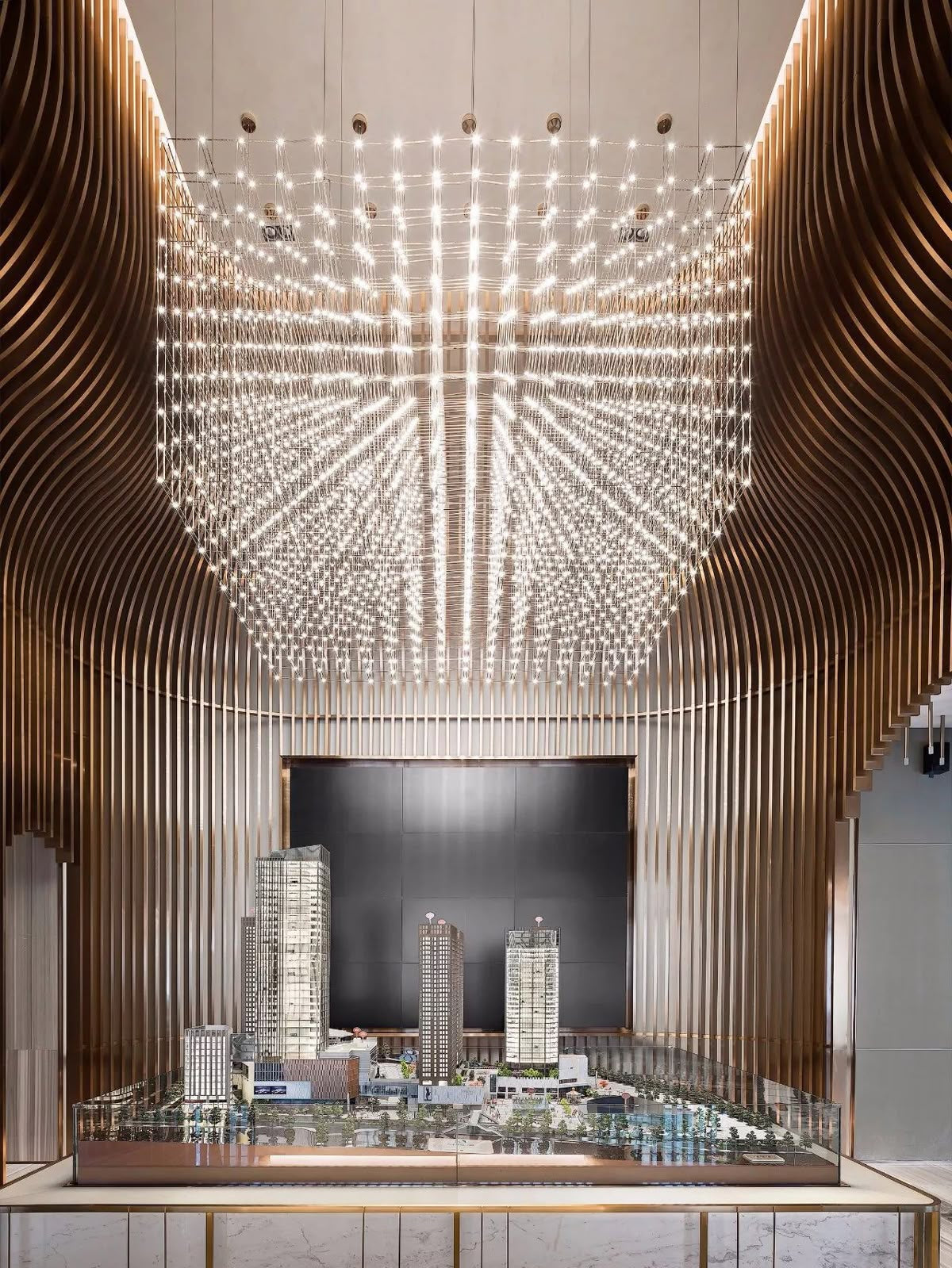 Light Cube Chandelier Personalized customization of various shapes