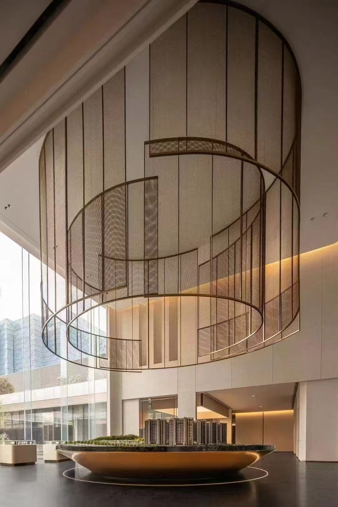 High-end residential large sand table lights