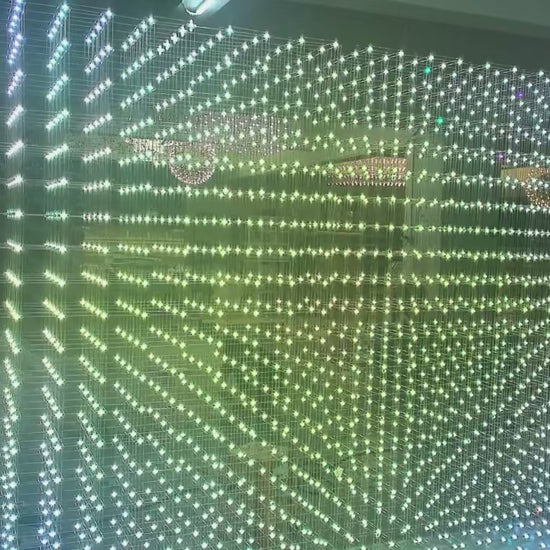 RGB light source writes various pattern modes