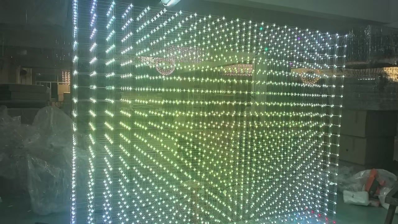 RGB light source writes various pattern modes