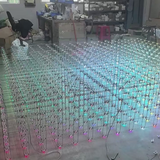 RGB light source writes various pattern modes